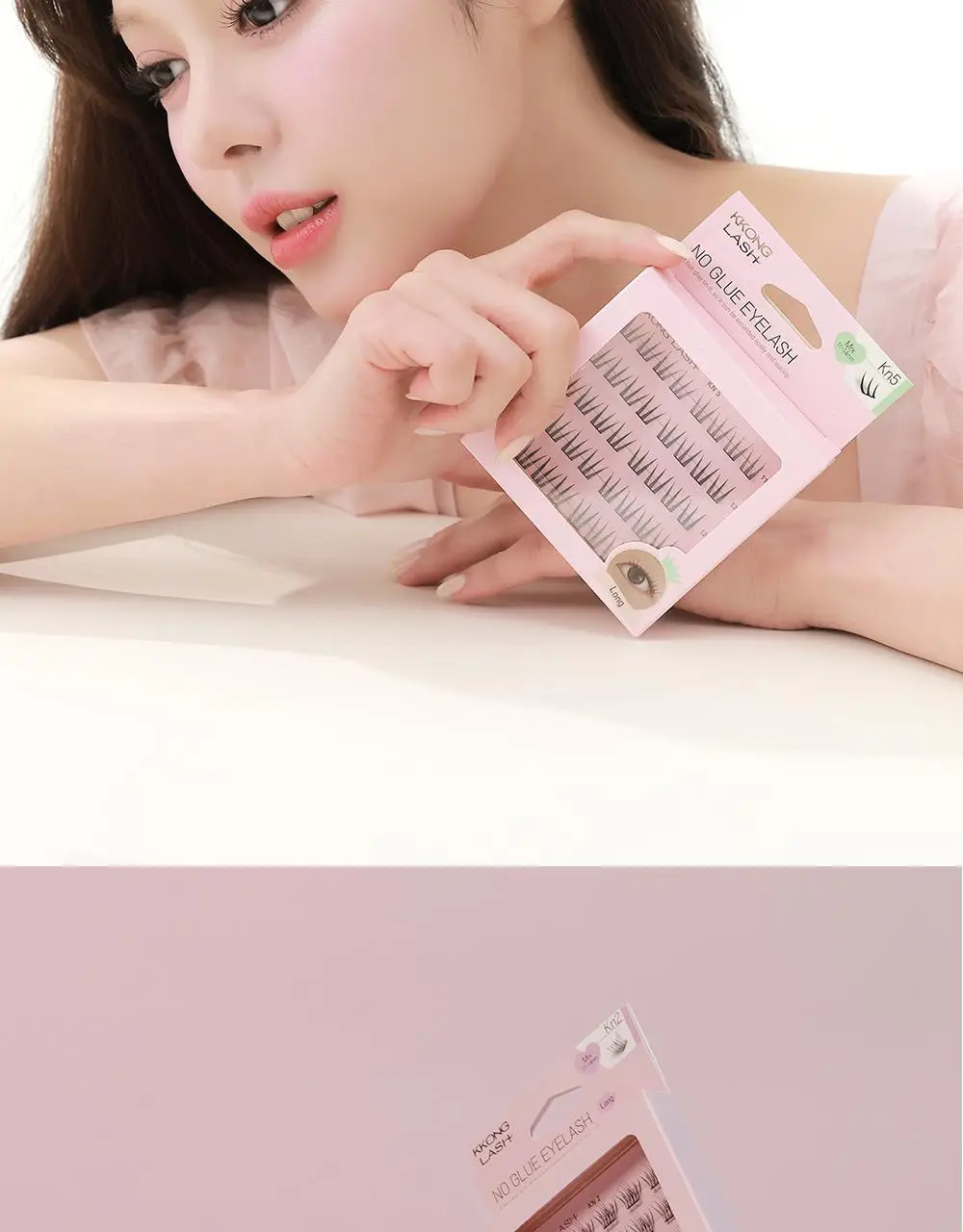 [NEW 노글루 언더래쉬 출시] 꽁래쉬 노글루 속눈썹 숏/롱/믹스/트위저/언더 15종 택 1 상세페이지 59